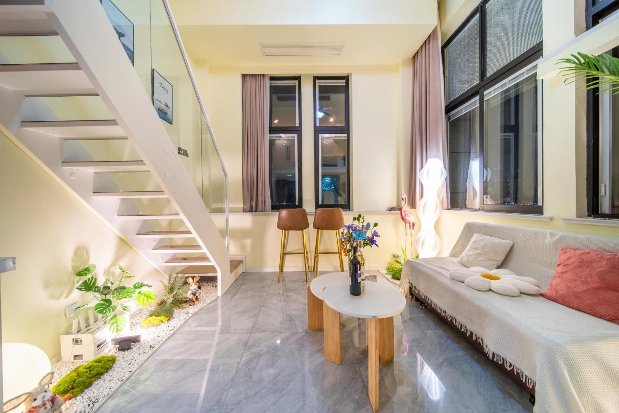 Qixi Boutique Apartment Lianyungang Dış mekan fotoğraf