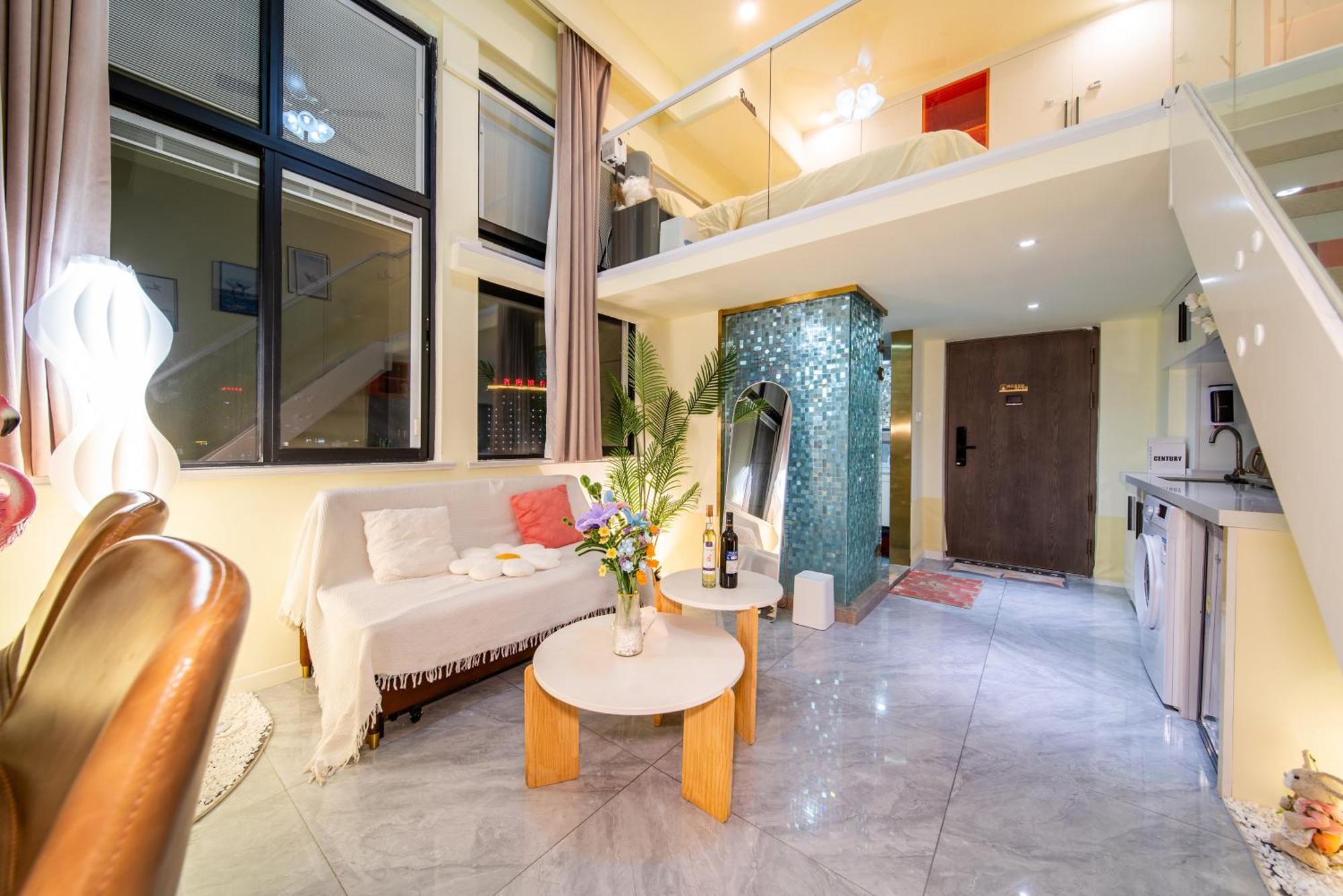 Qixi Boutique Apartment Lianyungang Dış mekan fotoğraf